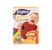 Drypantz Diapers (New Superior Fit) Up To 10 Hours Dryness - M (6 - 12 Kg)