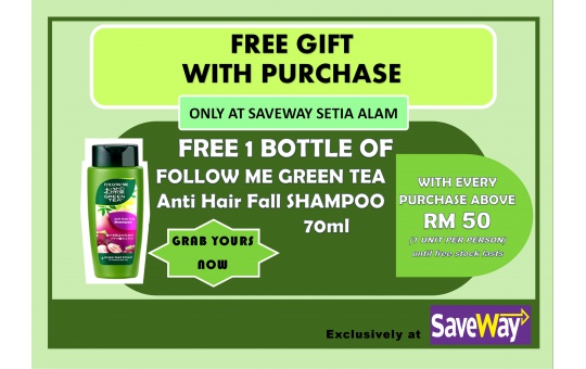 PROMOTION ONLY AT SAVEWAY SETIA ALAM